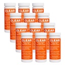 CLEAR 12/1  Clear Non-Acid Granular Drain Cleaner, 1.25 lb canister (12 canisters per case)