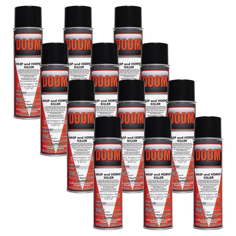 DOOM-WASP AND HORNET KILLER (14 OZ CAN, CASE OF 12)