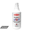 FLUSH X ALKALINE DRAIN LINE OPENER (12 QUARTS CASE)