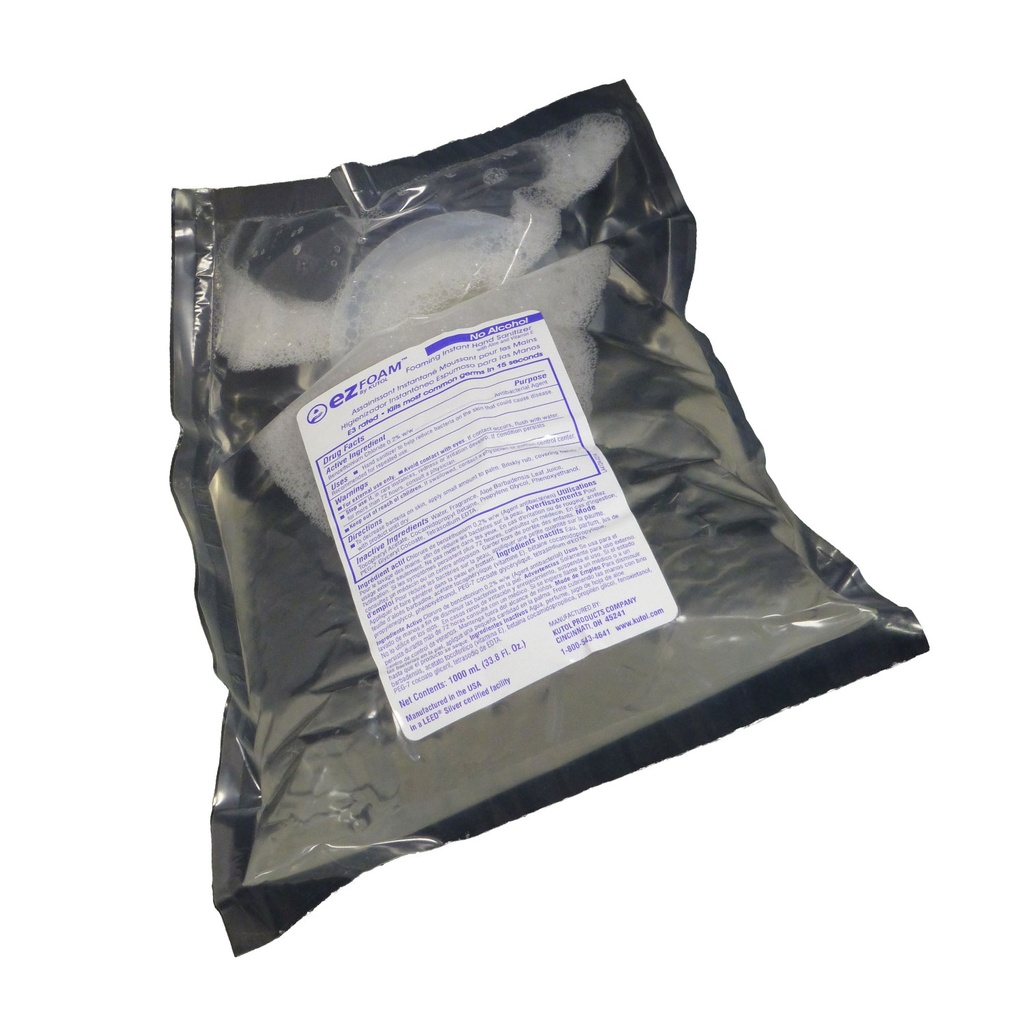SANITIZER FOAM UP TOUCHLESS 1000 MIL/6 PER CASE (KUT68244)