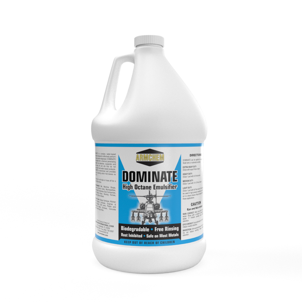 DOMINATE HIGH OCTANE EMULSIFIER, GALLON BOTTLE, 4/CASE