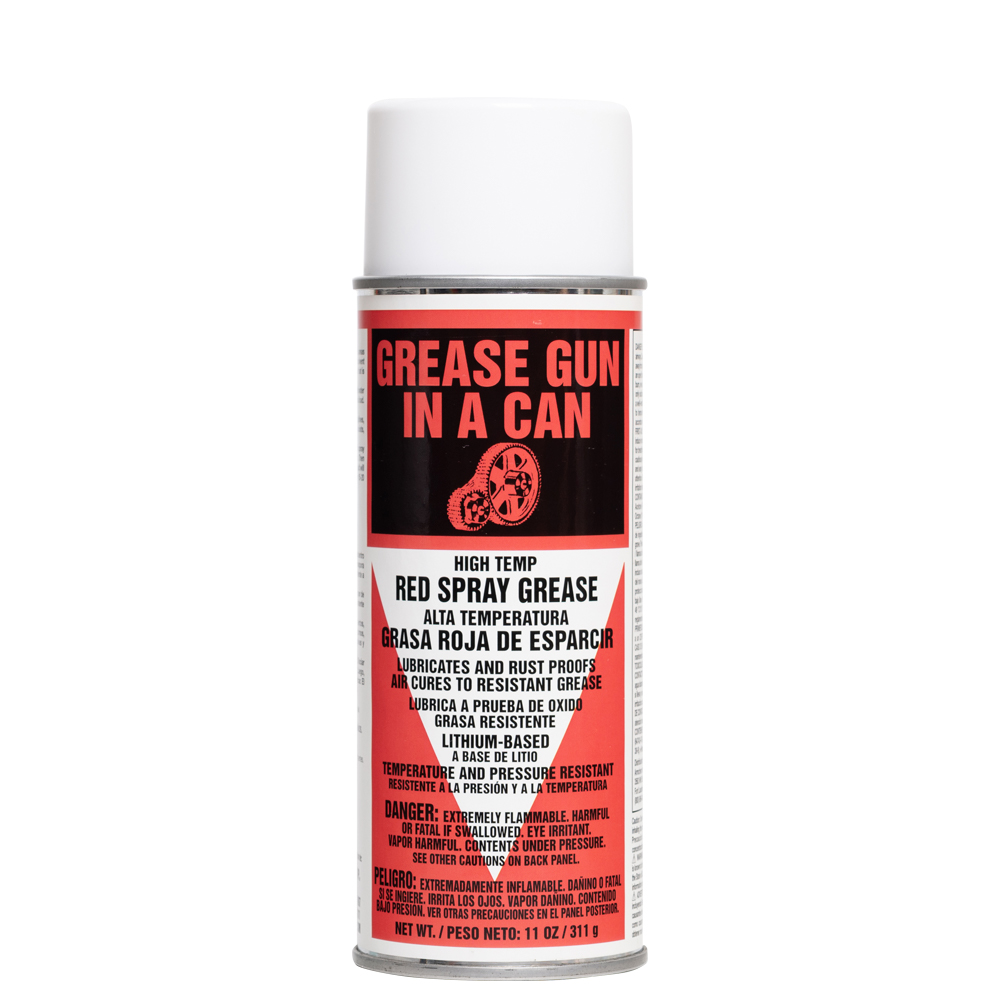 RED SPRAY GREASE (FORMERLY GREASE GUN IN A CAN)