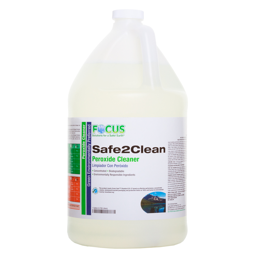 SAFE 2 CLEAN - GREEN SEAL PEROXIDE CLEANER, 1 gl container (4/1 gl-case)