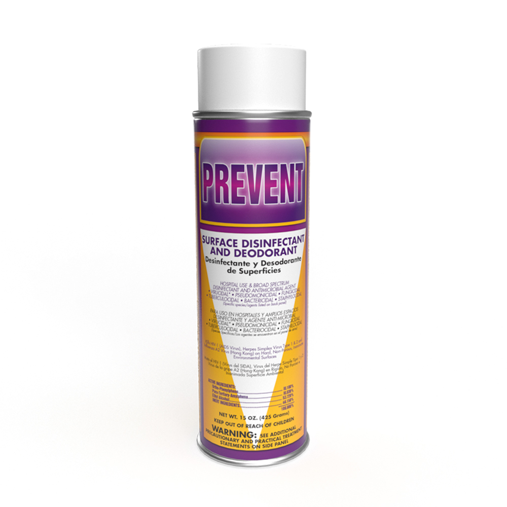 PREVENT Hospital-Grade Disinfectant, 12 Cans/Case