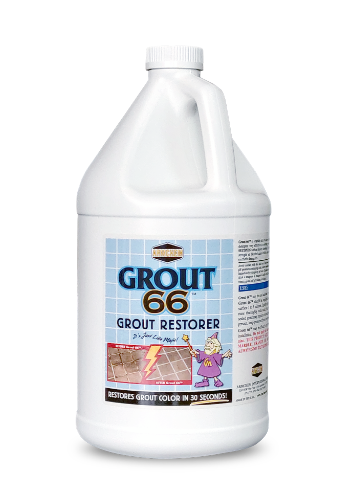 GROUT 66 GROUT RESTORER, GALLON BOTTLE, 4/CASE
