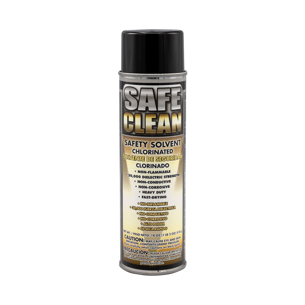 SAFE CLEAN Energized Electrical Safety Solvent Cleaner (12/cs)