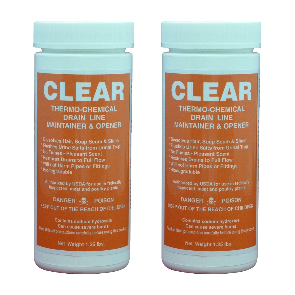 CLEAR PROMO PACK 2 SINGLE JUGS OF CLEAR