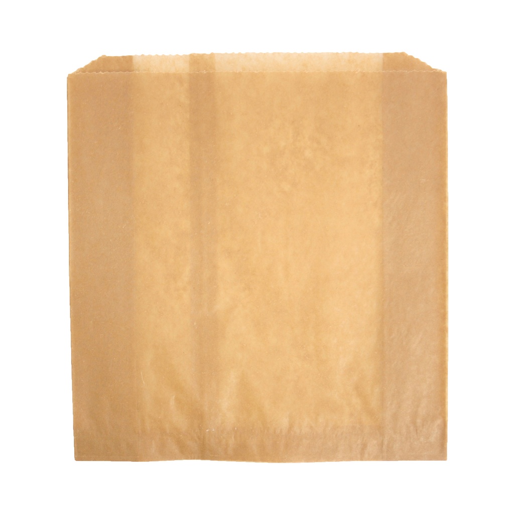 WAXED SANITARY BAGS, 7.5"X 10.25", BROWN, 500/CARTON