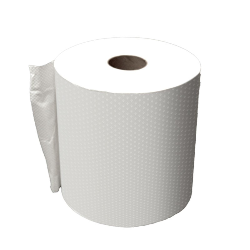 7800 HARDWOUND ROLL TOWEL - WHITE,  7-1/2" wide, 800 ft. roll  (6 rolls/case)