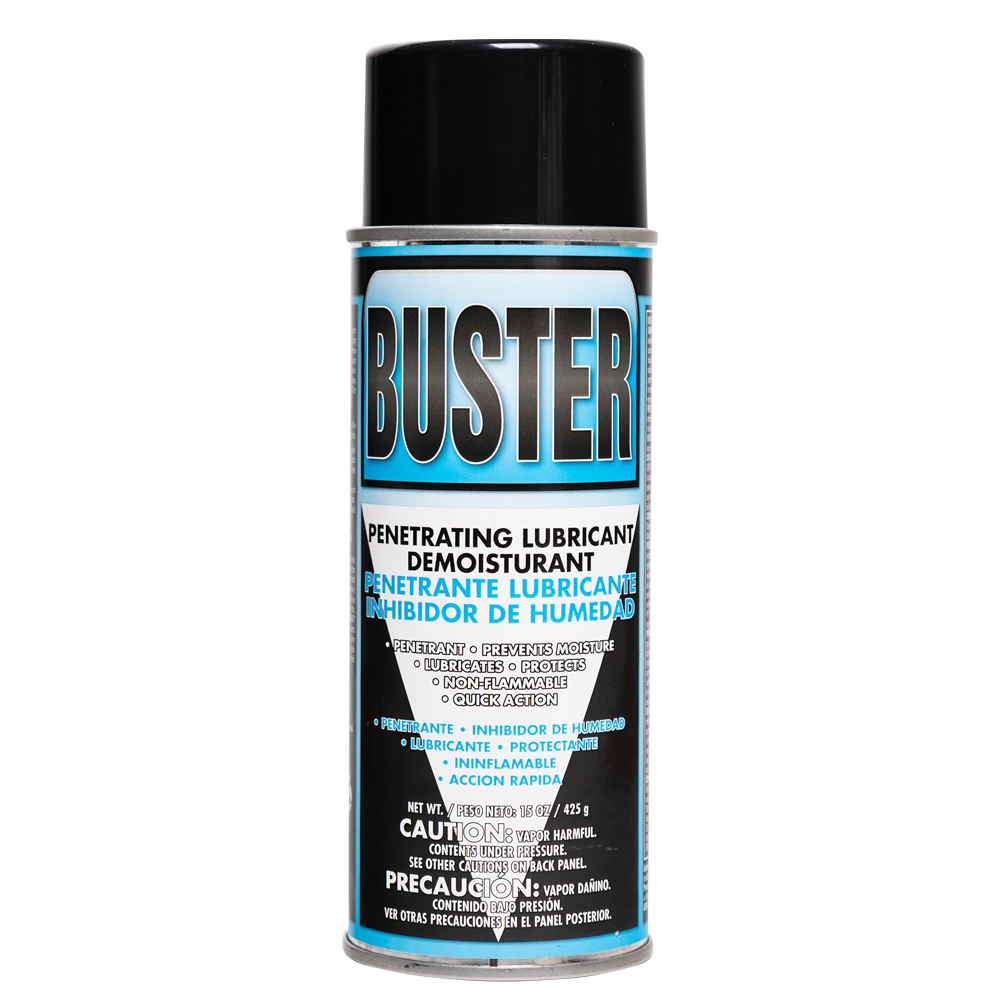 BUSTER PENETRATING LUBRICANT/DEMOISTURANT, 12 CANS/CASE
