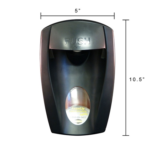 [KUT9944PLB] FOAM UP SOAP DISPENSER BLACK