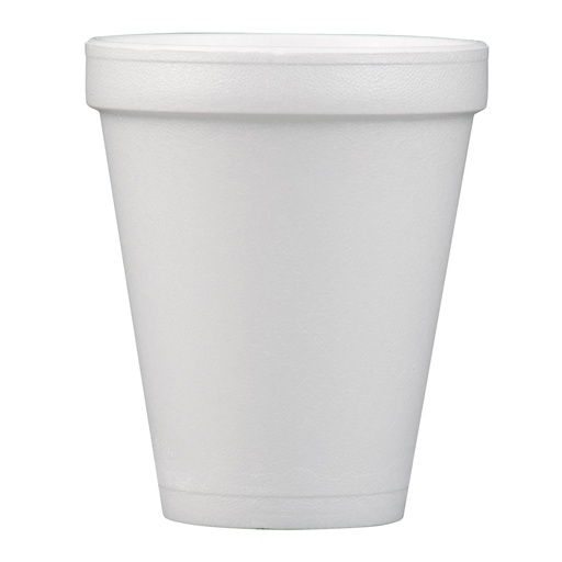 [MSD010] 10 OZ STYRO CUP, WHITE, 25/BAG, 40 BAGS/CARTON