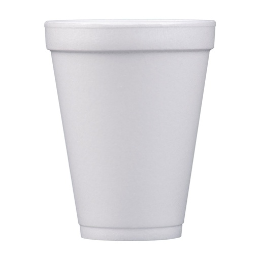 [MSD012] 12 OZ STYRO CUP WHITE, 25/BAG, 40 BAGS/CARTON