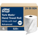 TORK PREMIUM HARD ROLL TOWEL WHT 6/525 FR ROLLS PER CASE (TRK290092A)