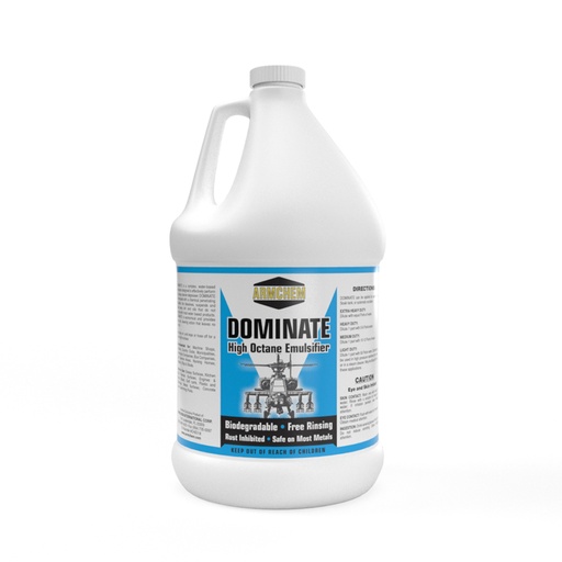 [CHE018/4] DOMINATE HIGH OCTANE EMULSIFIER, GALLON BOTTLE, 4/CASE