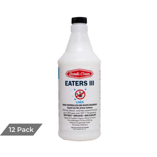 [HCS4884-LIN] EATERS III {LINEN} DEODORANT & DEGREASER-BIOLOGICAL-12 QUARTS PER CASE