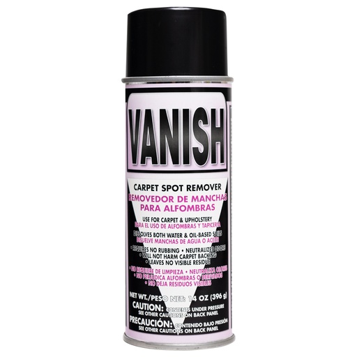[CHE080] VANISH CARPET SPOT REMOVER, 12 CANS/CASE