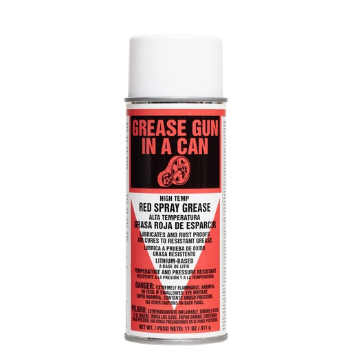 [ARM98011] RED SPRAY GREASE (FORMERLY GREASE GUN IN A CAN)