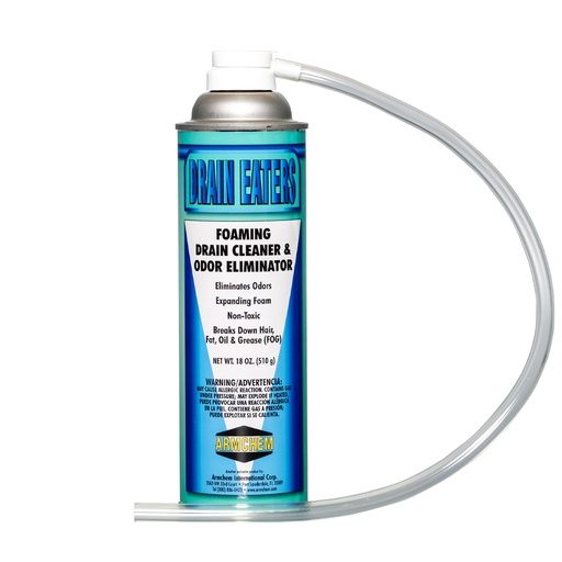 [QUDO-J-12] DRAIN EATERS - OPENS UP DRAINS WITH INCREDIBLE THICK FOAMING ACTION - 12 CANS/CASE