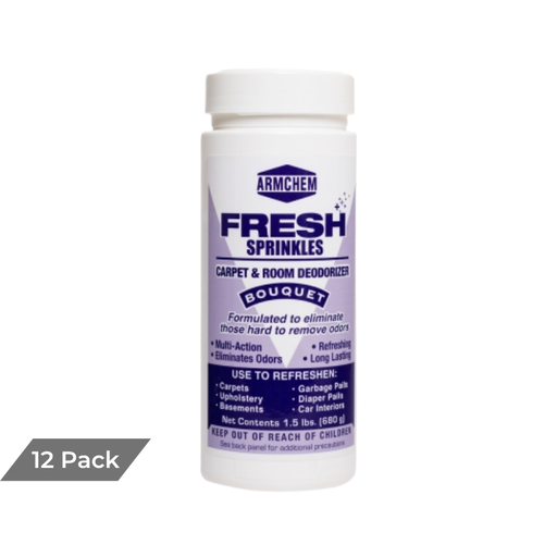 [CHE235] FRESH SPRINKLES CARPET & ROOM DEODORIZER, 1.5 LB TUB, 12 TUBS/CASE