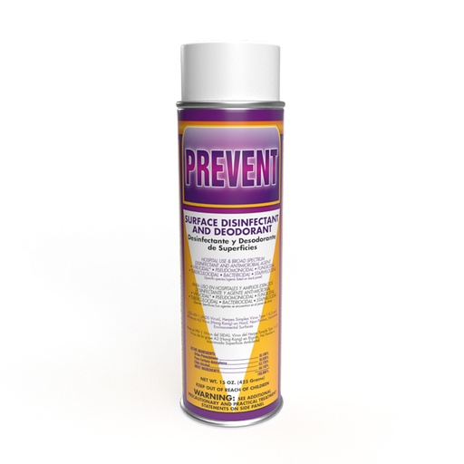 [CHE088] PREVENT Hospital-Grade Disinfectant, 12 Cans/Case