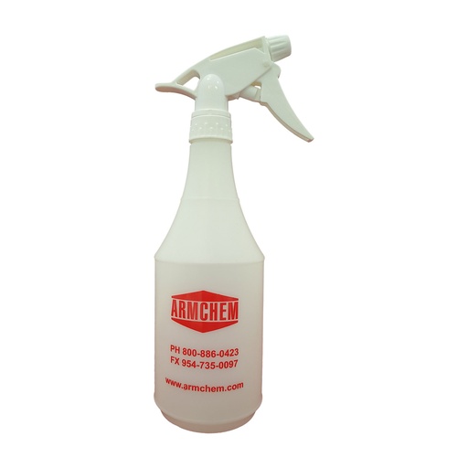 [CHE100] TRIGGER SPRAYER COMPLETE (WHITE BOTTLE) WITH RED TRIGGER