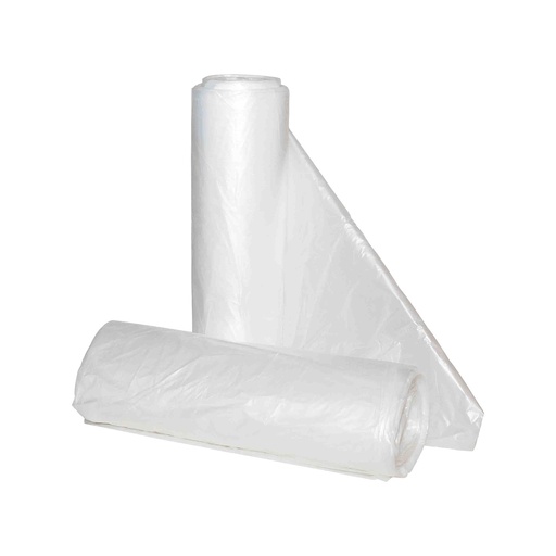 [LAB003] 30X37 CLR HVY LINER 20-30 GALLON 500/1 (ROLLS)-10 MICRON