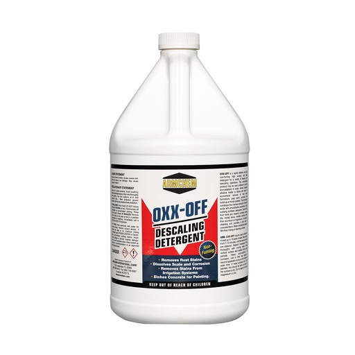 [CHE175] OXX-OFF DESCALING DETERGENT, GALLON BOTTLE, 4/CASE